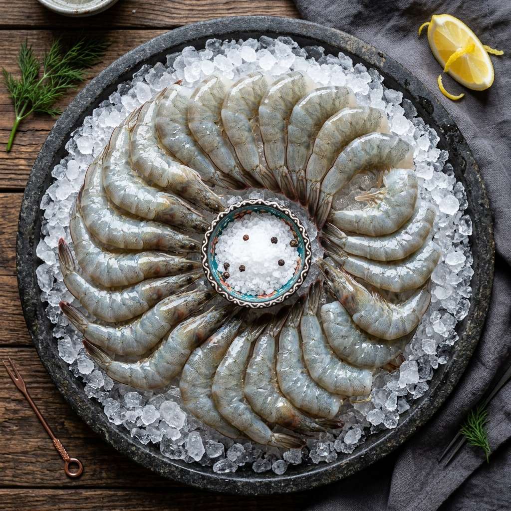 Vannamei Prawns 100 Count